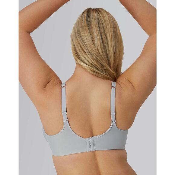 Bali Women's 40DD Crystal Grey One Smooth U Ultra Light Underwire Bra G10-20 - Picture 2 of 9